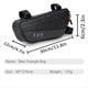 thumbnail image 4 of Bolsa Triangular Impermeable para Bicicleta, Bolsa para Tubo Delantero de Cuadro de Bicicleta, Alforja de Ciclismo de Gran Capacidad, Bolsa de Embalaje, Accesorios, 4 of 5