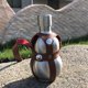 thumbnail image 2 of de Cadera Portátil Botella de Calabaza, Jarra de Vino Flagon Correa de Hombro de Cuero Alcohol Acero Inoxidable para Parrilla Al Aire Libre Acc 500ml Sunnimix petaca de calabaza, 2 of 8