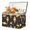 Color 4, variant on Jiaoprinted Colorful Snake Print Large Toy Storage Box with Lid and Divider for Grils Boys, Animal Print Foldable Toy Storage Organizer, Stackable Storage Container Home Organization, 85L