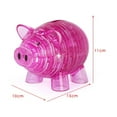 thumbnail image 4 of Puzzle Building Block DIY Pig Model Piggy Bank Jigsaw Educational Toys Gift, 4 of 6