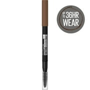Maybelline Tattoo Studio 36HR Pigment Brow Pencil, Soft Brown
