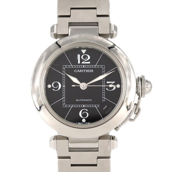 Pre-Owned Cartier Pasha C W31076M7 Stainless Steel Automatic Watch