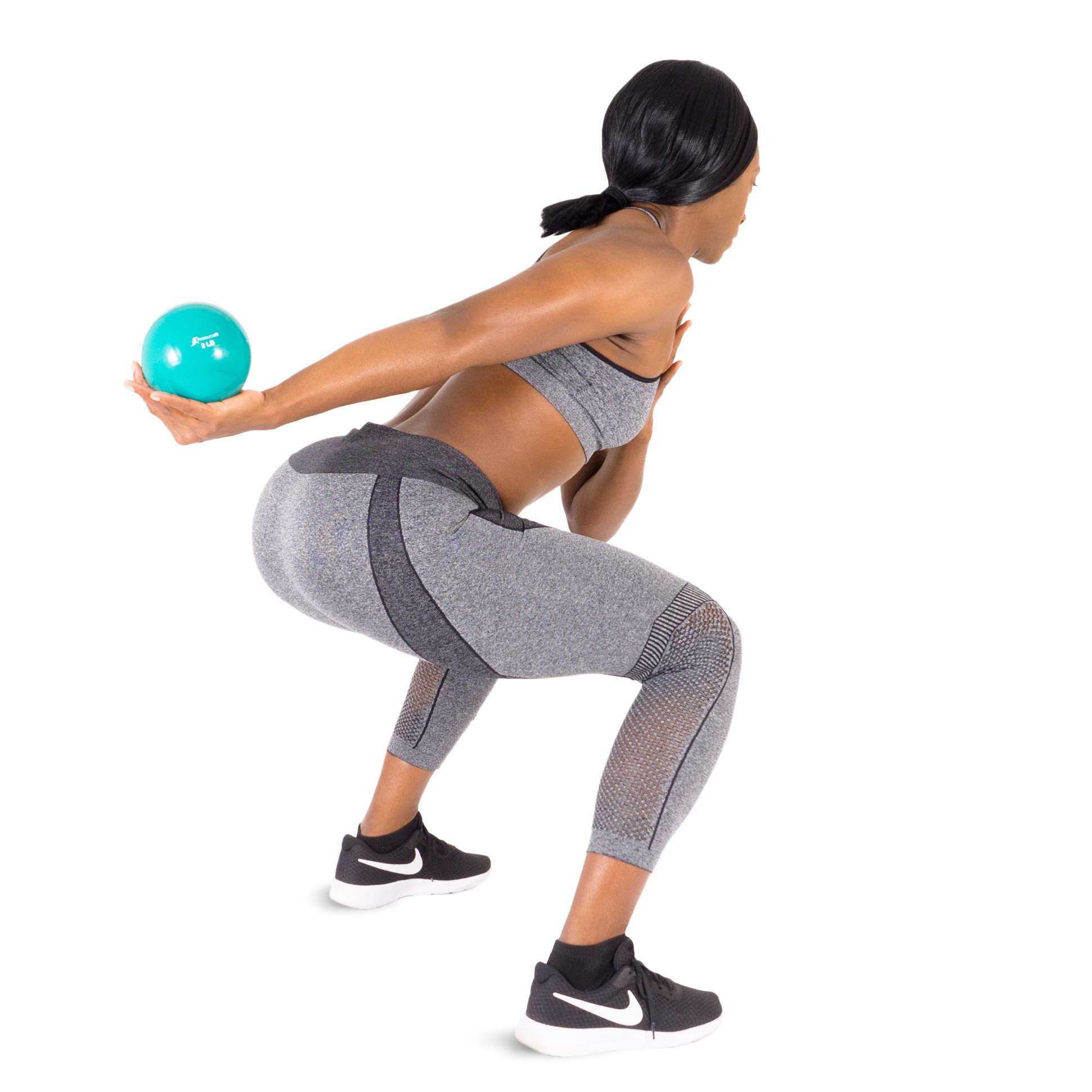 ProsourceFit Weighted Toning Exercise Hand Balls for Pilates & Yoga - image 5 of 6