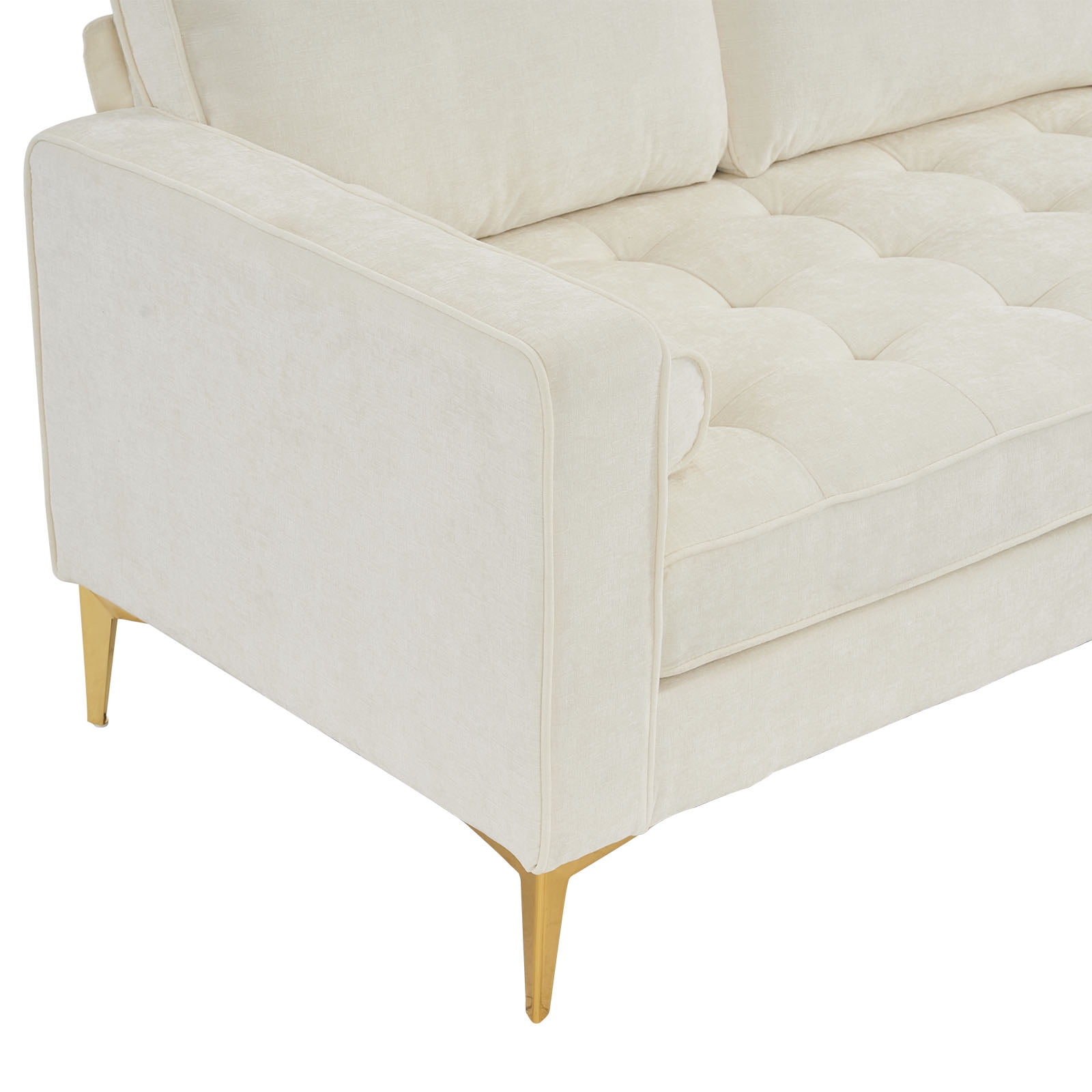 YYAo Convertible Sectional Sofa Futon, L Shaped Couch with Reversible Chaise for for Living Room, Apartment and Small Space, Beige YYAo Convertible Sectional Sofa Futon, L Shaped Couch with Reversible Chaise for for Living Room, Apartment and Small Space, Beige