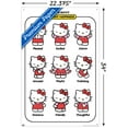 thumbnail image 3 of Hello Kitty - Current Happiness Wall Poster with Pushpins, 22.375" x 34", 3 of 6