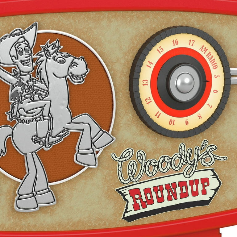「トイストーリー　ラウンドアップ　ラジオ　Woody's　Roundup 」 2024 Woody's Roundup Radio (Toy Story) Hallmark Keepsake Ornament