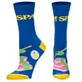 thumbnail image 2 of Cool Socks, Women's Funny Designer Novelty Socks, Spam Crew, Adult Medium, 2 of 6