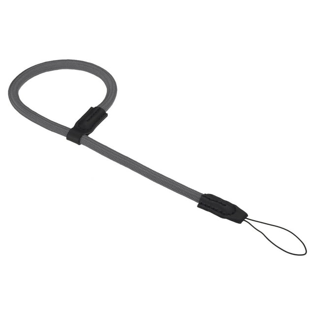 Unique Bargains Camera Wrist Strap, Round Braided Adjustable Hand Wristlet Strap Lanyards Rope Style2, Grey
