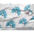 thumbnail image 2 of Soimoi Rayon Fabric Artistic Floral Print Sewing Fabric Yard 42 Inch Wide, 2 of 3