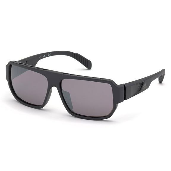 Adidas SP0038 Full Rim Rectangle Gray/Other Sunglasses