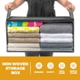 thumbnail image 5 of BESTONZON Compact Grey Clothes Storage Box for Wardrobe and Bedroom Organization, 5 of 7