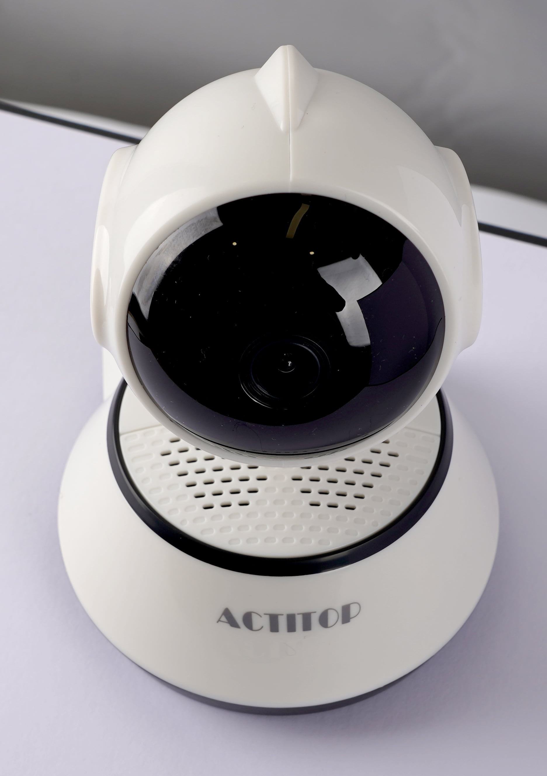 ACTITOP Video Baby Monitors 360-Degree Smart 1080P Indoor Camera with Night Vision for Home Security