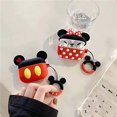 thumbnail image 3 of Compatible with Airpods Pro Case,Cute Cartoon Minnie Mickey Mouse Design Soft Silicone Protective Case for Apple Airpods Pro 2019/Airpods Pro 3,Yellow, 3 of 4