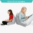 thumbnail image 3 of Milliard Petite Reading Pillow for Young adults & children with Shredded Foam - 14x13in (Sit up Pillow), 3 of 8