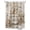 Beige, variant on Blue Boho Orange Vintage Stall Shower Curtain, Waterproof Shower Curtains for Bathroom, Southwestern Ethnic Mexican Flowers Washable Fabric Cloth Bath Curtain for Bathtub with Hooks 36x72 Inches