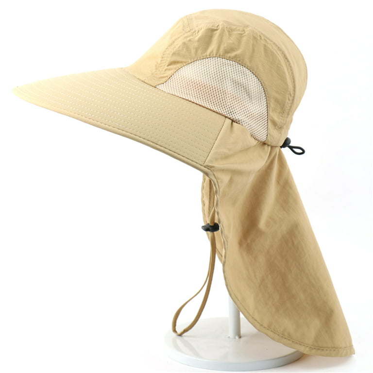 Cheers.US Waterproof Breathable Outdoor Sun Hat for Men with 50+