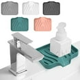 thumbnail image 2 of Silicone Soap Dish Holder Self Draining Soap Tray Bathroom Kitchen Soap Rack;, 2 of 8