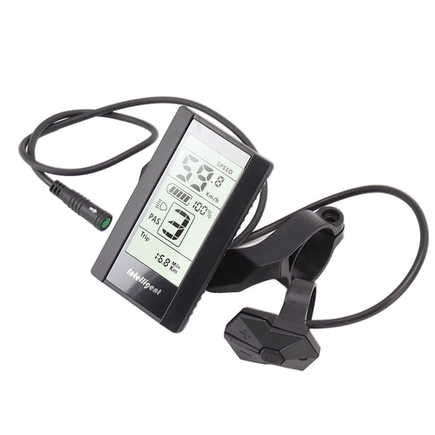Panel De Control LCD Para Bicicleta, Pantalla LCD, Pantalla Versátil, ABS De Longitud De Línea De 50 Cm Para Modificación De Bricolaje