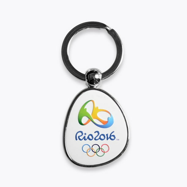 XY Fancy 2016 Brazil Rio Olympics Emblem & Logo Keychain Pin, Fans  Collection 