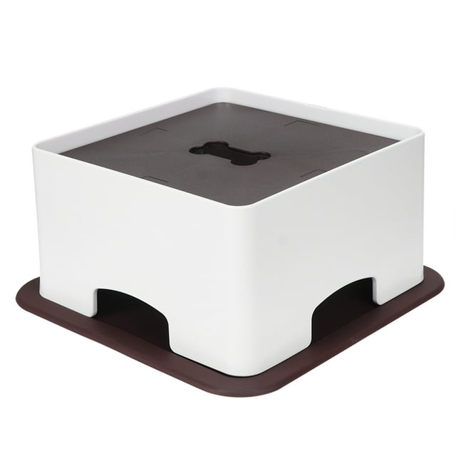 Filfeel Table d'Alimentation Ajustable pour Animaux de Compagnie, pour Chiens Chats Chiots