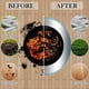 thumbnail image 4 of Tapete para Brasero de 76 cm, tapete para Brasero para Estufa de Leña, tapete para Brasero para Barbacoa, tapete ignífugo para Parrilla y brasero, para Exteriores, jardín o balcón Excelente Rendimiento ER012580WZ, 4 of 5