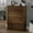 Grand Walnut, variant on Sauder River Ranch 4-Drawer Dresser Dresser, White Plank Finish