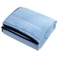 thumbnail image 3 of Manta de hielo fresca de verano para durmientes calientes y suéteres nocturnos | Manta de cama o sofá de poliéster ligero y transpirable | Edredón de secado rápido, suave, respetuoso con la piel, 3 of 9