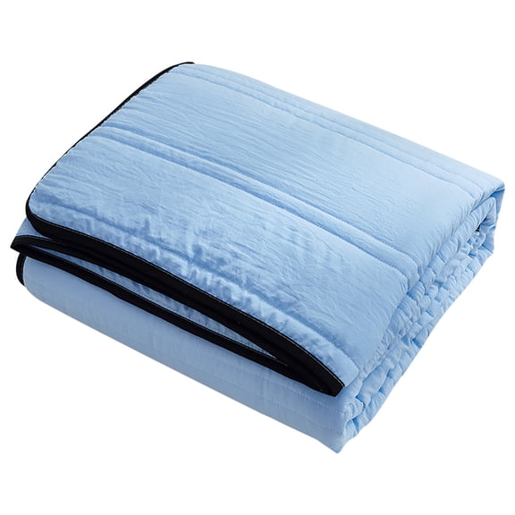 Hvmvliv Summer Blanket 180x200cm Summer Cool Quilt Blanket Summer Ice Blanket Suitable for Hot Sleepers and Night Sweaters Bed Light Ice Blanket Sofa Ice Blanket Silk Cooling Blanket Blue