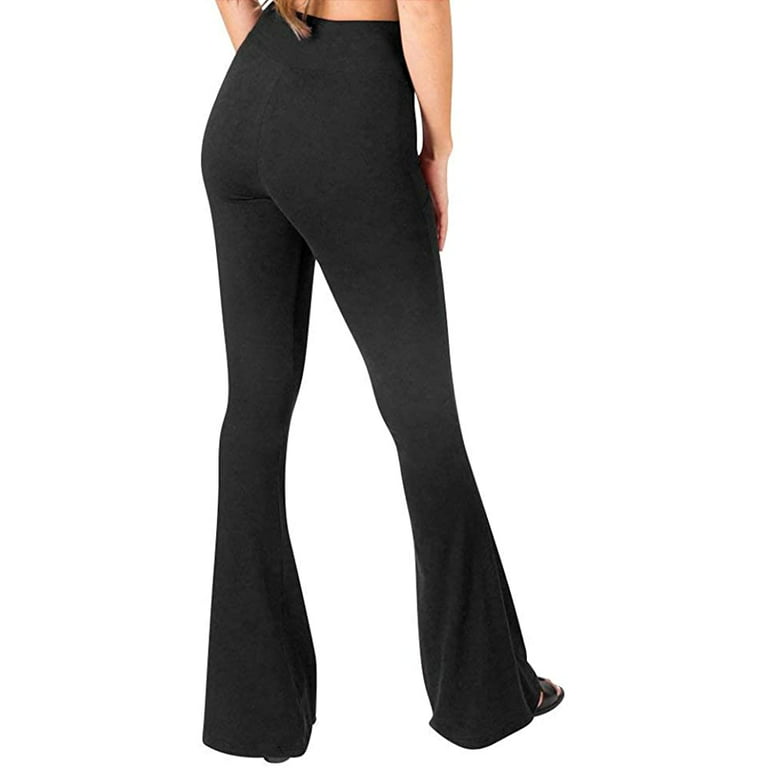 Satina Flare Palazzo Pants for Women - Buttery Soft High Waisted