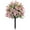 Pink PK, variant on PPgejGEK Artificial Violet Flowers with Ground Stakes 22 Inch Faux Shrubs Outdoor Garden Decor for Porch Patio Wedding Party Decoration UV Resistant Fade Proof