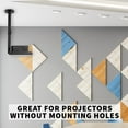 thumbnail image 5 of VIVO Plateau de Projecteur Universel Extensible Hauteur Réglable Installation Sans Trou Câble Caché Routage Noir MOUNT-VP08B, 5 of 5