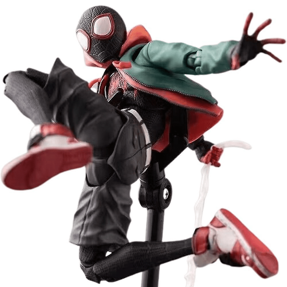 ONXE 6-inch Action Figures, Legends Series Collectible Spider Boy: Across The Spider-Verse, Miles Morales Collectible Playsets Toy