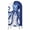 Blue Navy, variant on 6FT Arch Backdrop Covers, Navy Blue Octopus Coastal Wedding Arch Cover Stretchy, Nautical Summer Beach Ocean Chiara Arches Backdrop Stand Covers for Birthday Baby Shower Party Banquet Decor