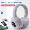 thumbnail image 2 of Orejeras de felpa shaofei Bluetooth inalámbricos color blanco, 2 of 5
