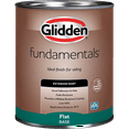 thumbnail image 3 of Glidden Fundamentals Exterior Paint Cow's Milk / Off White, Flat, 1 Quart, 3 of 8