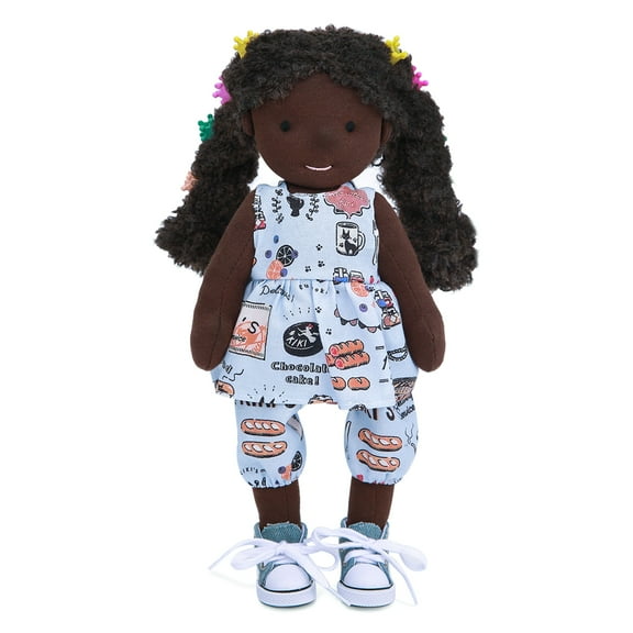 Waldorf Doll - Creative Rag Doll 12 Inch Organic Princess Doll Handmade Perfect Gift for Kids Birthday Gift with Exquisite Box