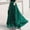 Mint Green, variant on Elvqul Elastic Skirts Women Multi-Layer Holiday Long Plain Full High Waist Summer Black Plus Size Skirts