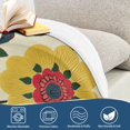 thumbnail image 4 of Yayeee Throw Blanket for Couch Soft Warm 60" x 80" Sofa Chair Bed Decoration, Vibrant Floral, 4 of 7