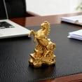 thumbnail image 5 of 5 Pcs Gold Horse Statue for 2026 Chinese New Year Feng Shui Tabletop Decor, 3.15 Inch Collectible Figurine for Home Office Desk, Symbol of Success & Good Fortune, 5 of 8