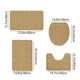 thumbnail image 2 of Juego de 4 alfombrillas de baño de espuma, suaves, absorbentes y antideslizantes, lavables a máquina y de secado rápido, para hogares y baños de invitados. Aestivo | Caqui | AESTIVO, 2 of 7