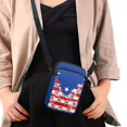 thumbnail image 4 of HELLHERO Zipper Women Crossbody Bag Unisex Butterfly Rose Pattern Polyester Daily Commute or Casual Outings 4.33x1.97x7.09 Double Zipper, 4 of 7