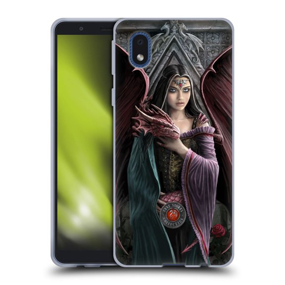 Head Case Designs Officially Licensed Anne Stokes Dragon Friendship Soul Mates Soft Gel Case Compatible with Samsung Galaxy A01 Core (2020)