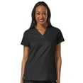 thumbnail image 2 of EON Women's COOLMAX® V-Neck Solid Scrub Top, 2 of 11