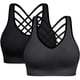 thumbnail image 1 of Sujetadores deportivos con tirantes acolchados para mujer: tops deportivos para yoga, running y fitness, 1 of 7