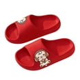 thumbnail image 6 of IVEYRTF Kids Slides Shoes Non Slip Thick Sole Casual Solid Color Home Slippers Bathroom Indoor Summer Comfort Breathable Slide Sandals, 6 of 6