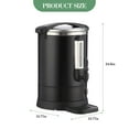 thumbnail image 3 of 18L/14L/12L Stainless Steel Coffee Urn, Double Wall Insulated Hot Water Dispenser with Faucet, Large Capacity Thermal Carafe for Coffee Tea Cocoa Serving, for Buffet Catering Wedding Party Gathering, 3 of 7