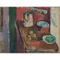 thumbnail image 2 of Ludvig Karsten 24x20 Black Ornate Framed Double Matted Museum Art Print Titled: The Red Kitchen (1913), 2 of 5