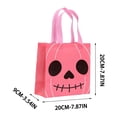 thumbnail image 2 of Werulen Halloween Party Gift Bags Reusable, Goodie Bags Candy Treats Tote, Non Woven Durable Carry Bag, Spooky Pattern Party Supply, Kids Trick Or Treat Handbag, 2 of 6