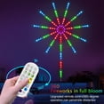 thumbnail image 3 of Kit de luz de fuegos artificiales 156LED con control remoto de sonido de música para decoración navideña Hugtrwg Para estrenar, 3 of 6