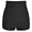 Black, variant on High Waist Swim Trunks for Women Ruched Tummy Control Swimming Bottoms Swim Briefs Bikini Bathing Suit Swimwear